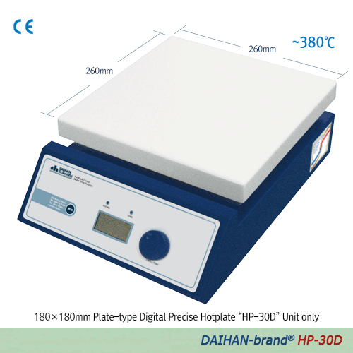 Hotplate Digital Feedback Control, 260X260 HP-30D-Unit Only, 230V