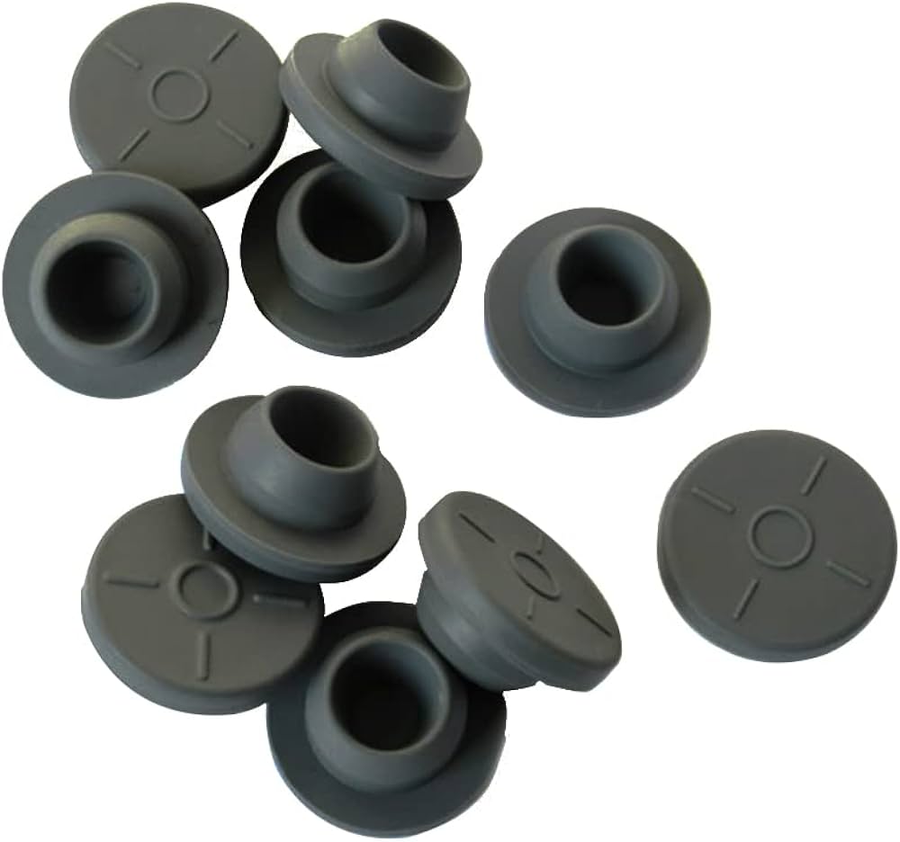 20mm Injection rubber stopper, grey