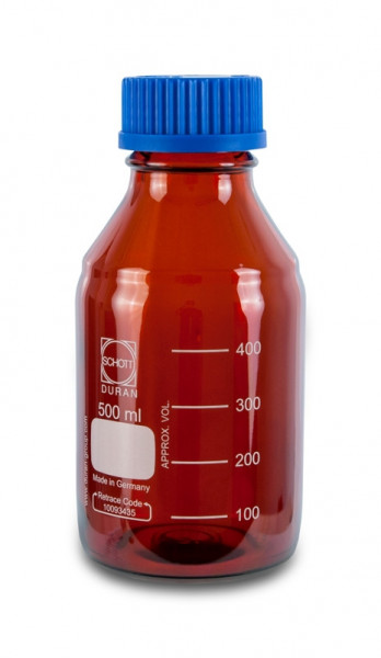 Duran amber bottle 500ml, GL45