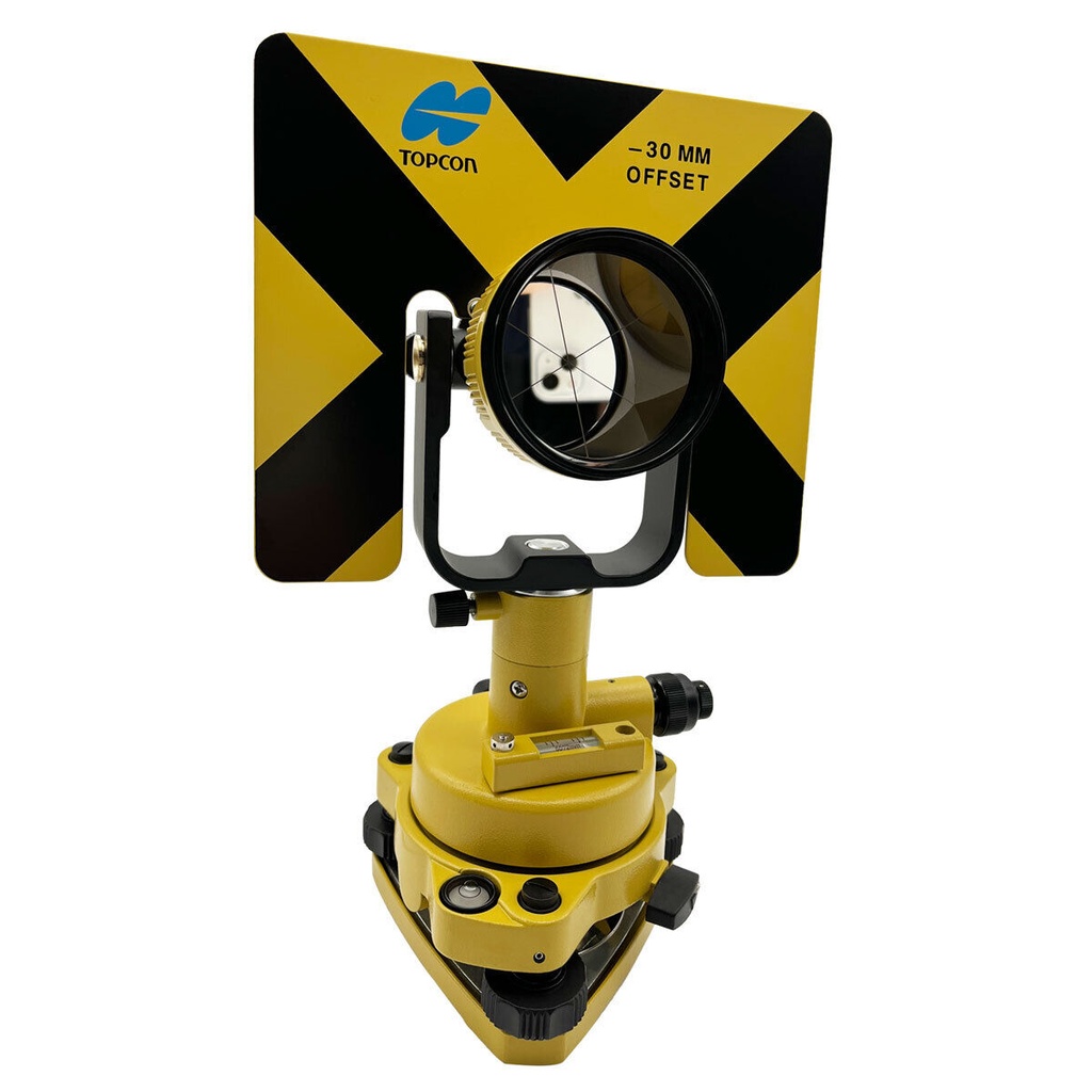 Topcon 0-30mm (56mm) Round prism + Tribrach &amp; Carrier with Optical PlummetCase