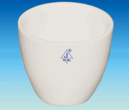 [SC.CM30] Porcelain Crucibles ɸ 45 *h 36 mm, 30 ml