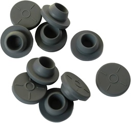 [20-BX] 20mm Injection rubber stopper, grey