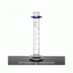 [GL.139.453.06A] ASTM A-class double metric scale measuring cylindar 500ml