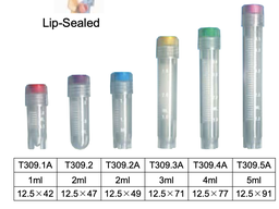 [SP.T309.5A] Cryogenic sterile vial 5ml self standing with graduation