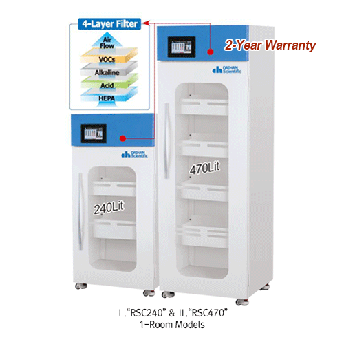 [DH.RSC240] PP/PVC Filtered Reagent Storage Cabinet, 240Lit.